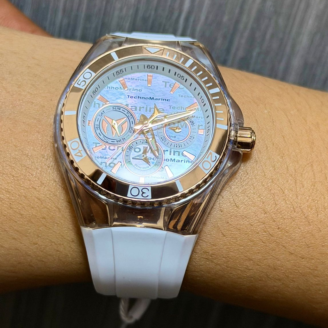 TECHNOMARINE CRUISE 40MM O.ROSA MADRE PERLA(TM-120032)