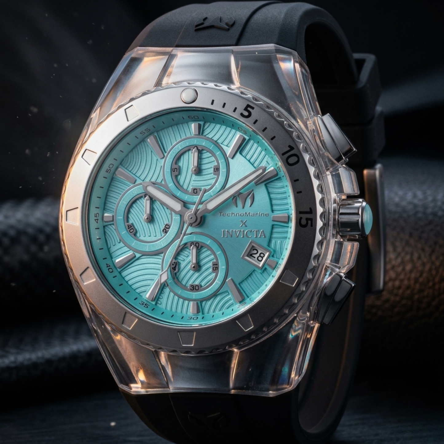 5 Elementos TechnoMarine x Invicta (AIR) Correas Intercambiables