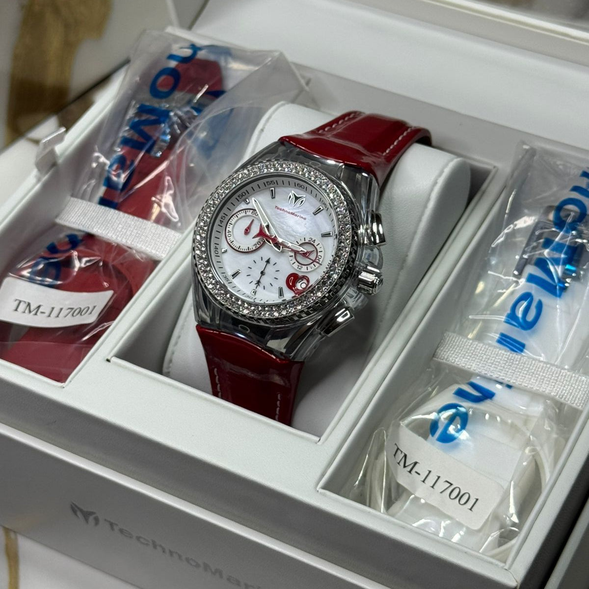 TECHNOMARINE CRUISE VALENTIN (CORREAS INTERCAMBIABLES) 9 RELOJES EN 1